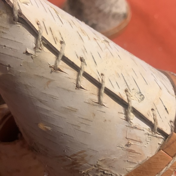 Authentic Indian Handmade Birch Tee Pee / Cone / Shade/ Crafts  set of 9 - Picture 6 of 7